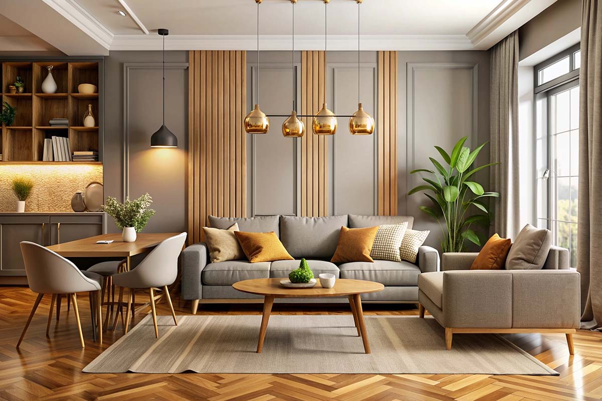 نمای بتن اکسپوز سعادت‌آباد